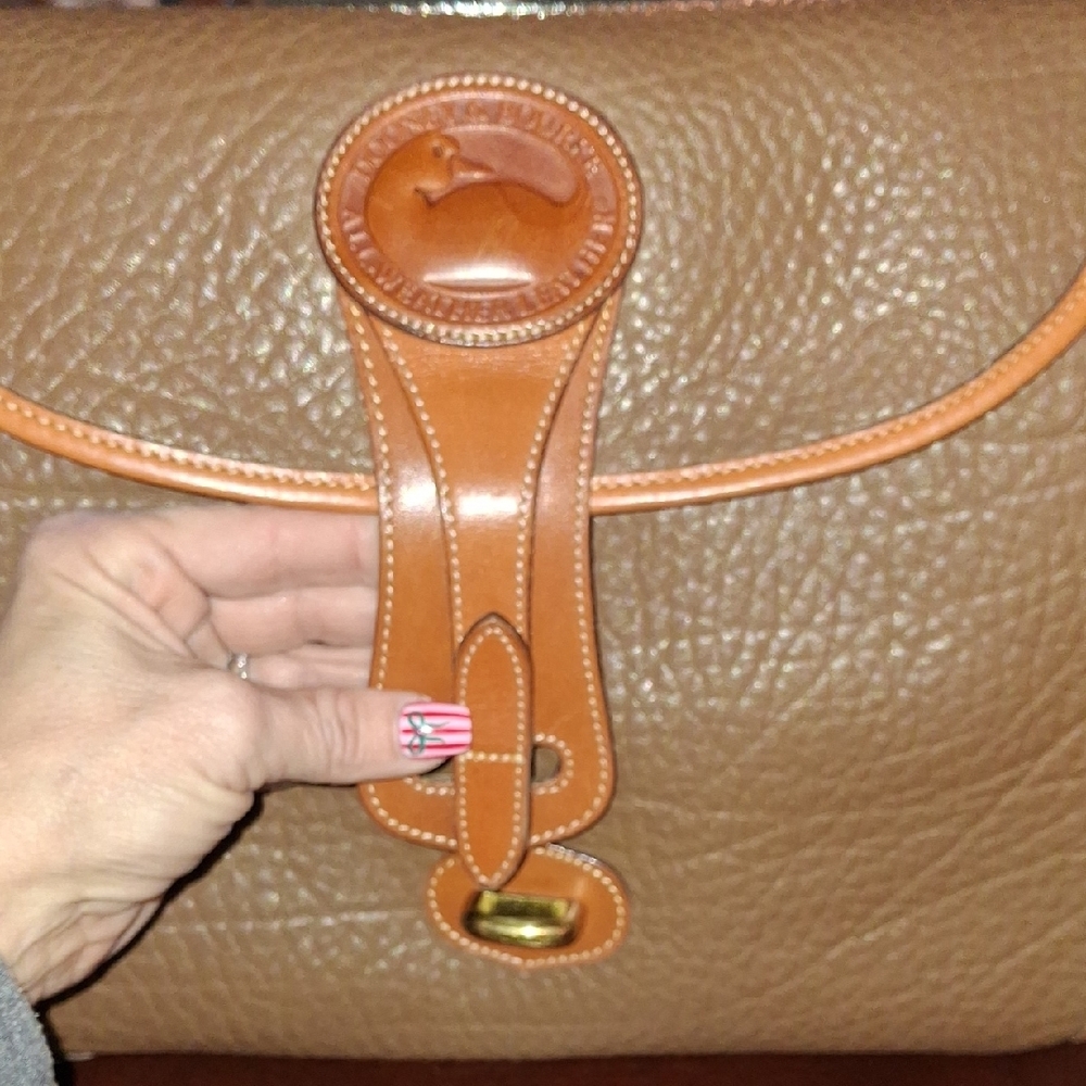 Dooney & Bourke Tan Leather Bag - Picture 8 of 16